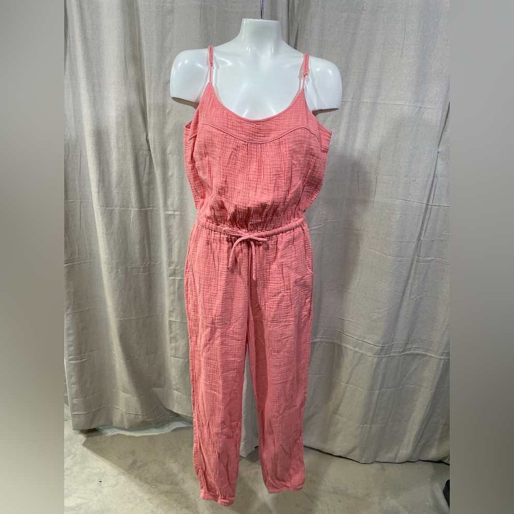 Evereve Gemma Gauzy Cotton Jumpsuit